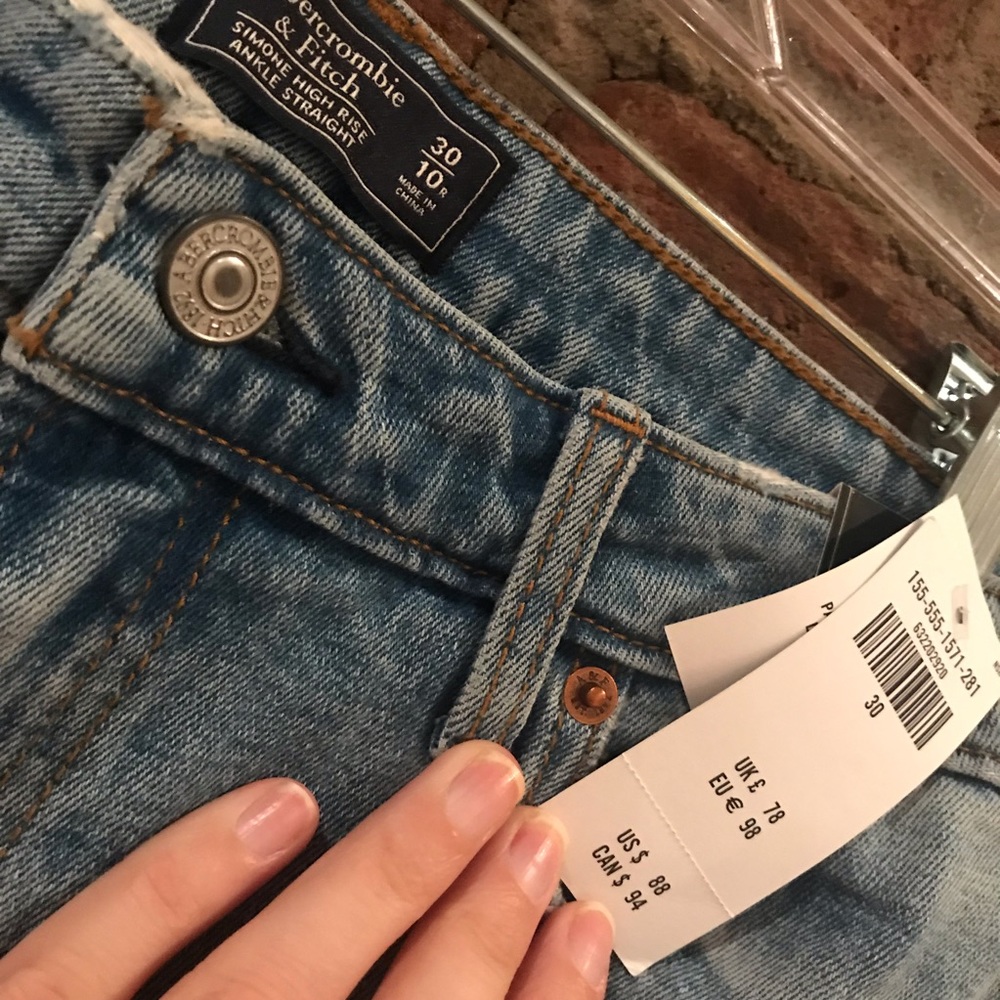 Abercrombie & Fitch Simone high rise denim - Picture 3 of 4